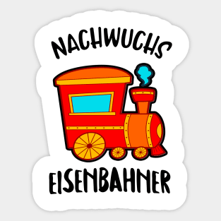 Eisenbahner Nachwuchs Kinder Lokomotive Dampflok Sticker